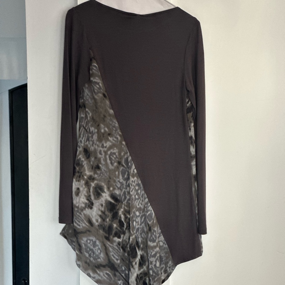 Rowen Chen Asymmetrical Tunic Size 0 Made in Israel